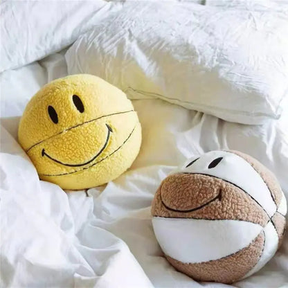 Basketball Smiley Face Plush Toys