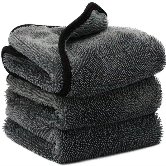 Microfiber Twist car wash towel Professional Car Cleaning Drying Cloth towels for Cars Washing Polishing Waxing Detailing