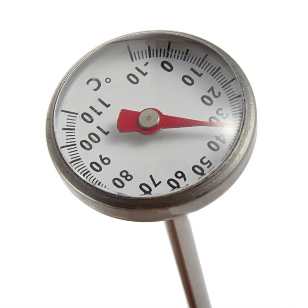 New Portable 1PCS Stainless Steel Thermometer Kitchen Probe Food Tea Water Meat Milk Coffee Foam BBQ Temperature Tester